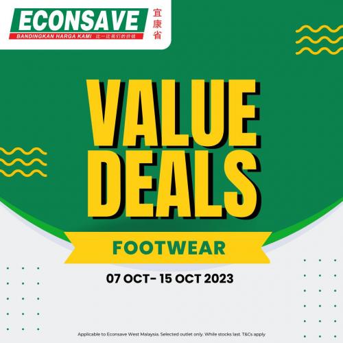 Econsave Promotion: Footwear Value Deals (7 Oct 2023 - 15 Oct 2023)
