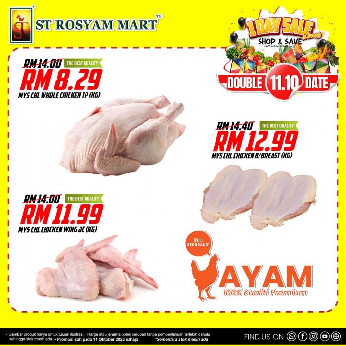 ST Rosyam Mart Shah Alam Promotion (11 Oct 2023)