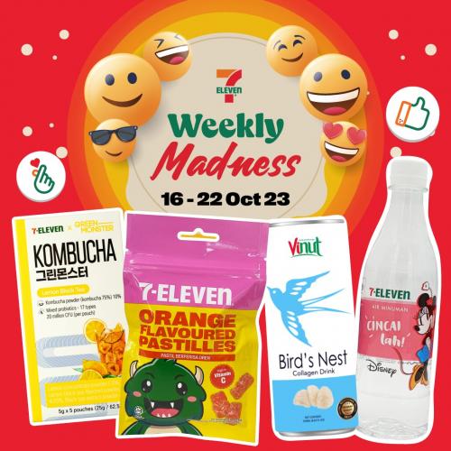 7-Eleven Weekly Madness Deals Promotion (16 Oct 2023 - 22 Oct 2023)