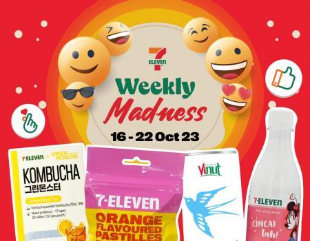 7-Eleven Weekly Madness Deals Promotion (16 October 2023 - 22 October 2023)