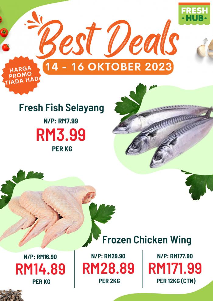 Fresh Hub Weekend Promotion (14 Oct 2023 - 16 Oct 2023)