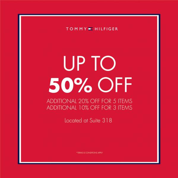 Tommy Hilfiger Sale Up To 50% OFF at Genting Highlands Premium Outlets (20 Oct 2023 - 22 Oct 2023)