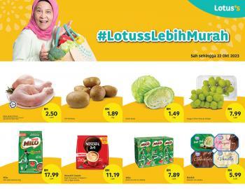 Lotus's Press Ads Promotion (valid until 22 October 2023)