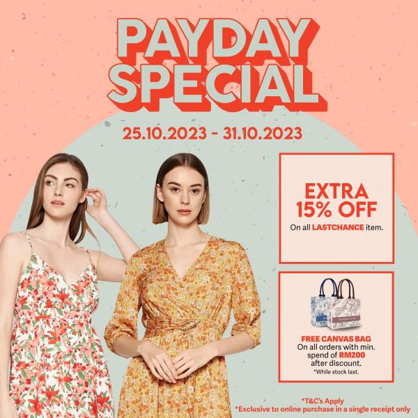 Padini Payday Sale (25 Oct 2023 - 31 Oct 2023)