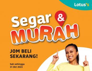 Lotus's Fresh Items Promotion (valid until 31 October 2023)