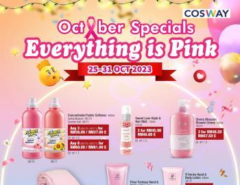 Cosway October Pink-tastic Specials (25 October 2023 - 31 October 2023)