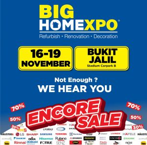 Big Home Expo at Stadium Bukit Jalil (16 November 2023 - 19 November 2023)