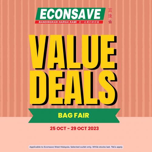Econsave Bag Fair Value Deals (25 Oct 2023 - 29 Oct 2023) Econsave Bag Fair Value Deals (25 Oct 2023 - 29 Oct 2023)