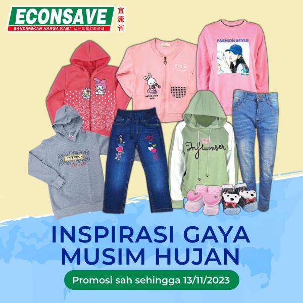 Econsave Rainwear Promotion (24 Oct 2023 - 13 Nov 2023)