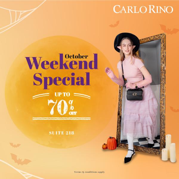 Carlo Rino Weekend Sale Up To 70% OFF at Genting Highlands Premium Outlets (27 Oct 2023 - 29 Oct 2023)