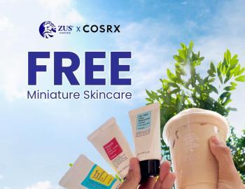 ZUS Coffee FREE COSRX Miniature Skincare Promotion