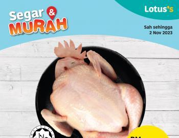 Lotus's Fresh Items Promotion (valid until 7 November 2023)