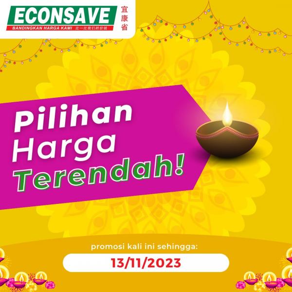 Econsave Lowest Prices Promotion (valid until 13 Nov 2023)