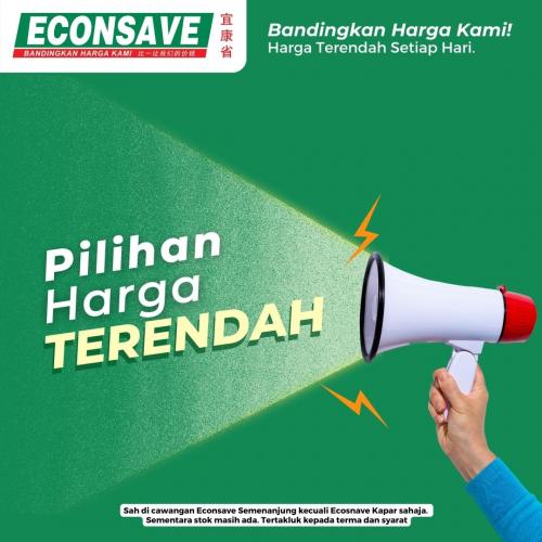 Econsave Lowest Prices Promotion (valid until 10 Nov 2023)