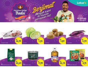 Lotus's Press Ads Promotion valid until 5 November 2023