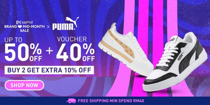 Puma Lazada Brand Mid-Month Sale on 15 Nov 2023 Puma Lazada Brand Mid-Month Sale on 15 Nov 2023