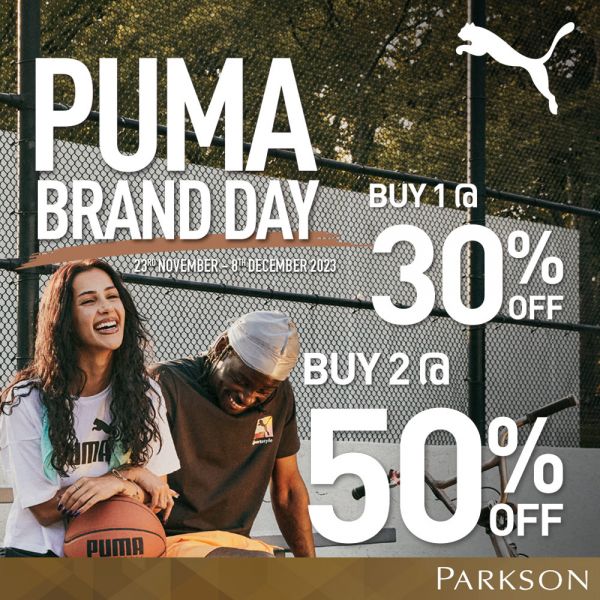 Parkson Puma Brand Day Sale 23 Nov - 8 Dec 2023 Parkson Puma Brand Day Sale 23 Nov - 8 Dec 2023