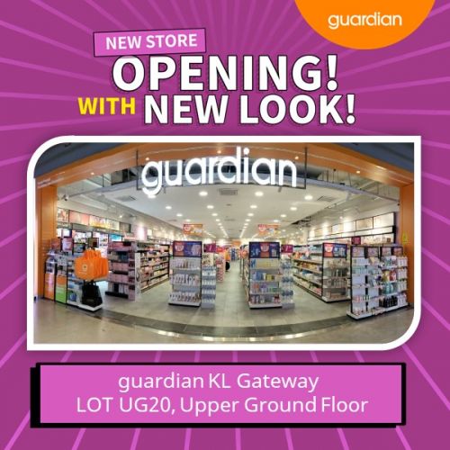 Guardian KL Gateway Grand Opening: Unwrap Exclusive Deals, FREE Gifts, & Amazing Savings! Guardian KL Gateway Grand Opening: Unwrap Exclusive Deals, FREE Gifts, & Amazing Savings!