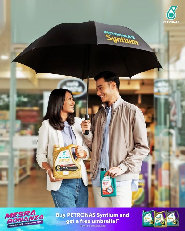 Kedai Mesra PETRONAS Buy PETRONAS Syntium Get FREE Umbrella Promotion Kedai Mesra PETRONAS Buy PETRONAS Syntium Get FREE Umbrella Promotion