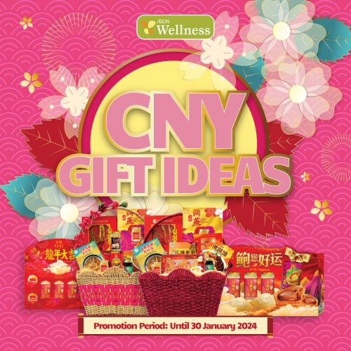 AEON Wellness CNY Gift Ideas until 30 Jan 2024 AEON Wellness CNY Gift Ideas until 30 Jan 2024