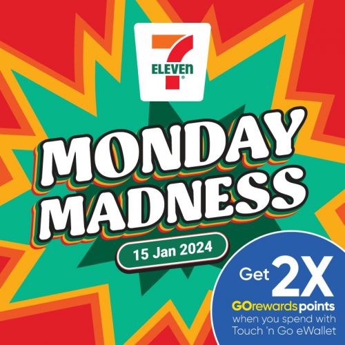 7-Eleven Monday Madness Promotion (15 Jan 2024)