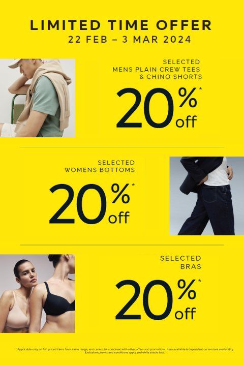 Marks & Spencer Flash Sale (22 Feb - 3 Mar 2024) Marks & Spencer Flash Sale (22 Feb - 3 Mar 2024)