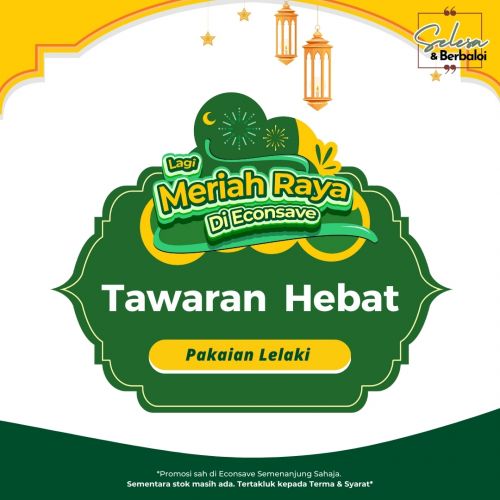 Econsave Men Fashion Promotion (23-31 Mar 2024) Econsave Men Fashion Promotion (23-31 Mar 2024)