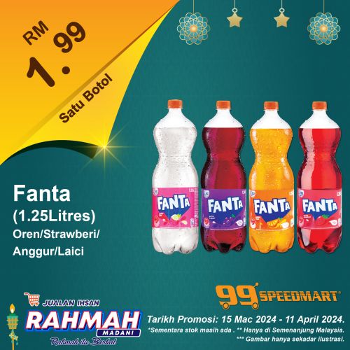 99 Speedmart Promotion (15 Mar - 11 Apr 2024) 99 Speedmart Promotion (15 Mar - 11 Apr 2024)