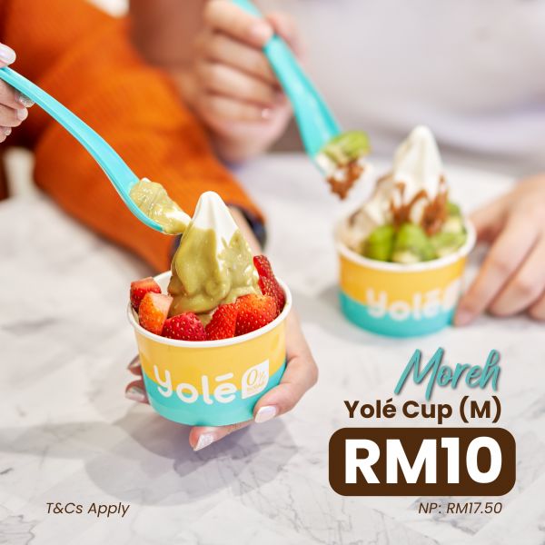 Yole Ramadan Promotion: Yole Cup for RM10 (until 9 Apr 2024) Yole Ramadan Promotion: Yole Cup for RM10 (until 9 Apr 2024)