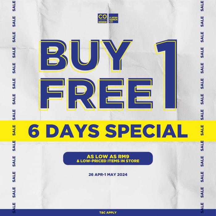 Twice the Style at Colegacy: Exclusive Buy 1 Free 1 Offer This Week! Twice the Style at Colegacy: Exclusive Buy 1 Free 1 Offer This Week!