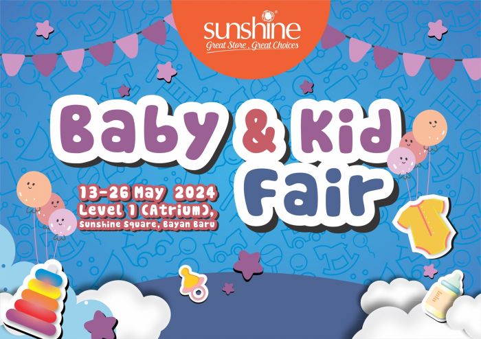 Visit the Sunshine Baby & Kid Fair for the Best Deals on Baby Essentials (13-26 May 2024) Visit the Sunshine Baby & Kid Fair for the Best Deals on Baby Essentials (13-26 May 2024)