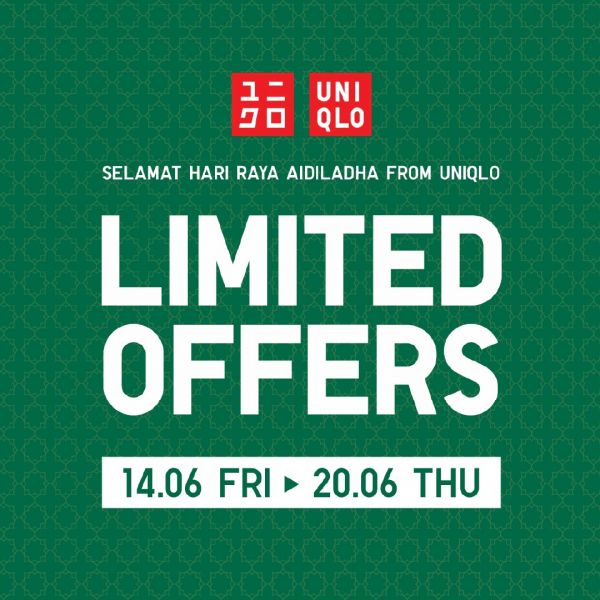 Celebrate Hari Raya Haji with UNIQLO: Limited Offers from 14-20 June 2024 Celebrate Hari Raya Haji with UNIQLO: Limited Offers from 14-20 June 2024
