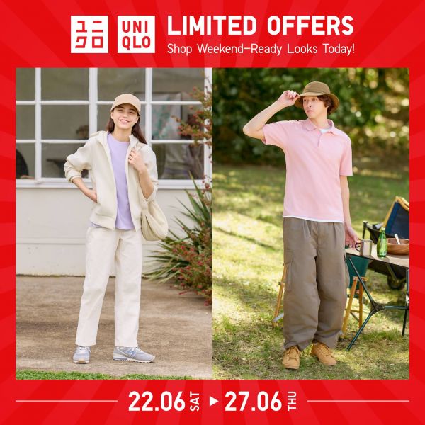 UNIQLO June Sale: Exclusive Offers on UT Shirts, Cargo Pants, and More (22-27 June 2024) UNIQLO June Sale: Exclusive Offers on UT Shirts, Cargo Pants, and More (22-27 June 2024)