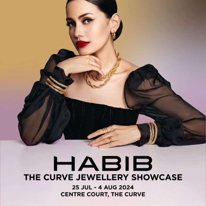 HABIB Jewellery Showcase at The Curve: Up to RM40 Off on Gold Jewellery (25 July - 4 Aug 2024) HABIB Jewellery Showcase at The Curve: Up to RM40 Off on Gold Jewellery (25 July - 4 Aug 2024)