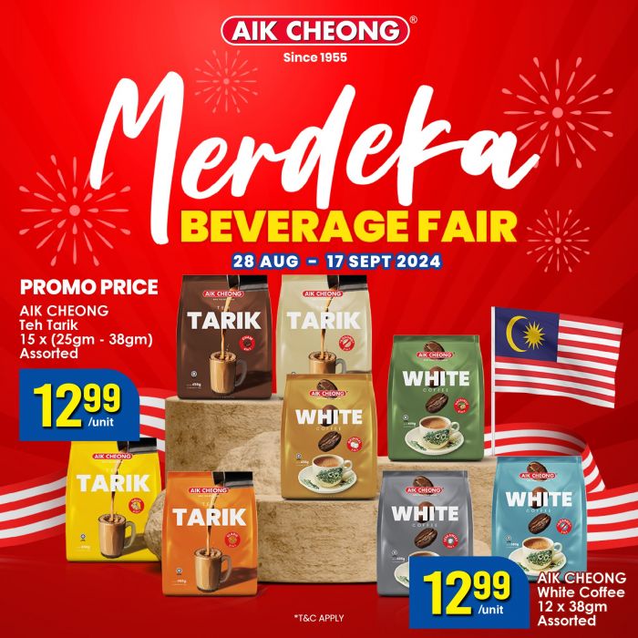 TF Value-Mart Aik Cheong & Nutrigold Merdeka Promotion (28 August - 17 September 2024) TF Value-Mart Aik Cheong & Nutrigold Merdeka Promotion (28 August - 17 September 2024)