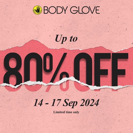 Body Glove Mid Month Sale: Up to 80% OFF (14-17 Sept 2024) – Don’t Miss Out! Body Glove Mid Month Sale: Up to 80% OFF (14-17 Sept 2024) – Don’t Miss Out!