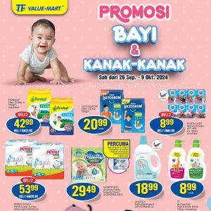 TF Value-Mart Promotion Catalogue: Baby & Kids Deals (26 Sept - 9 Oct 2024)
