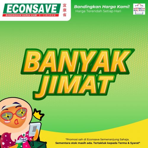 Econsave Promotion: Banyak Jimat Deals (8-15 October 2024) Econsave Promotion: Banyak Jimat Deals (8-15 October 2024)