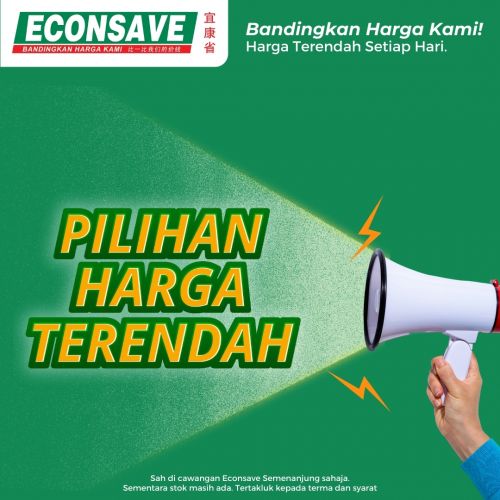 Econsave Promotion: Pilihan Harga Terendah Deals (4-15 October 2024) Econsave Promotion: Pilihan Harga Terendah Deals (4-15 October 2024)