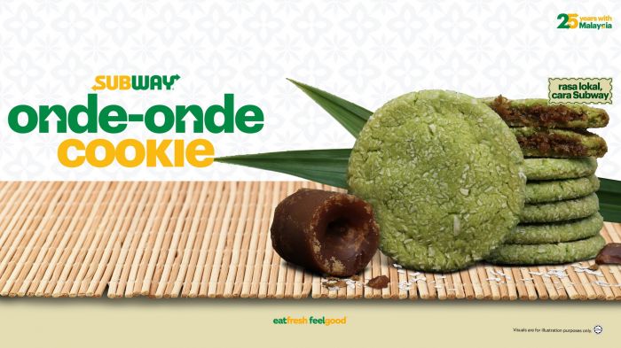 Subway Onde-Onde Cookie: A Malaysian-Inspired Treat Bringing Tradition to Every Bite! Subway Onde-Onde Cookie: A Malaysian-Inspired Treat Bringing Tradition to Every Bite!