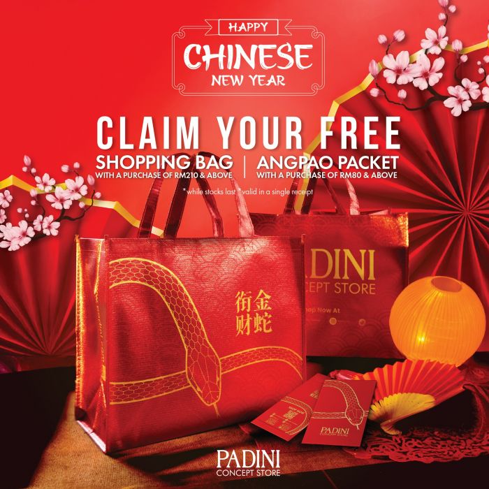 Padini Chinese New Year 2025 Promotion – Free Angpao Packets & Shopping Bag! Padini Chinese New Year 2025 Promotion – Free Angpao Packets & Shopping Bag!