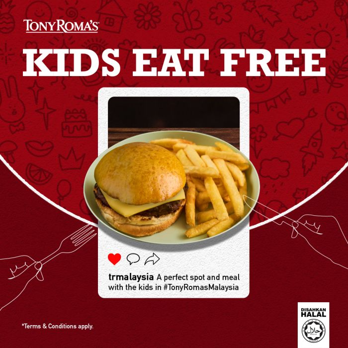 Tony Roma's Kids Eat Free Promotion – Enjoy a Family Feast! Tony Roma's Kids Eat Free Promotion – Enjoy a Family Feast!