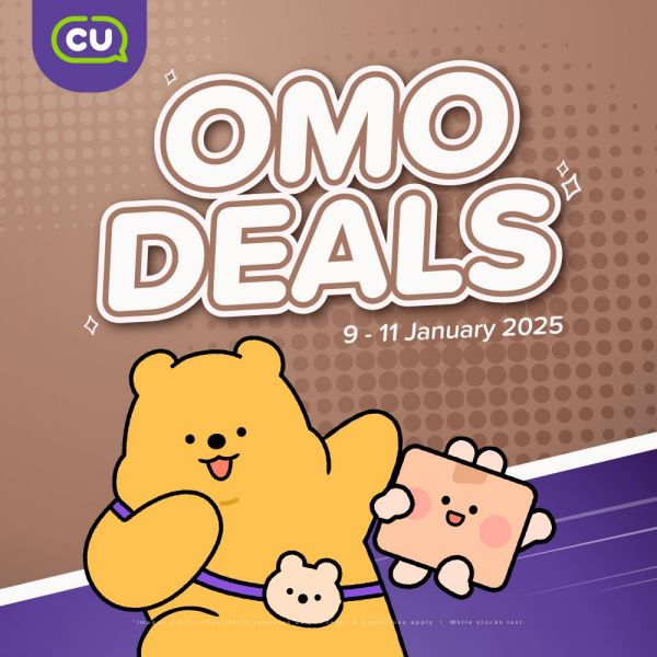 CU Promotion: OMO Deals (9-11 January 2025) CU Promotion: OMO Deals (9-11 January 2025)