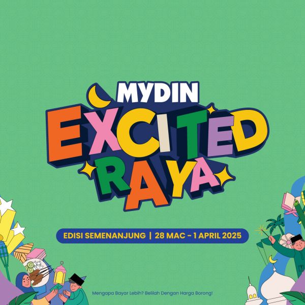 MYDIN Raya Promotion 28 March - 1 April 2025 - Best Festive Deals & Discounts MYDIN Raya Promotion 28 March - 1 April 2025 - Best Festive Deals & Discounts