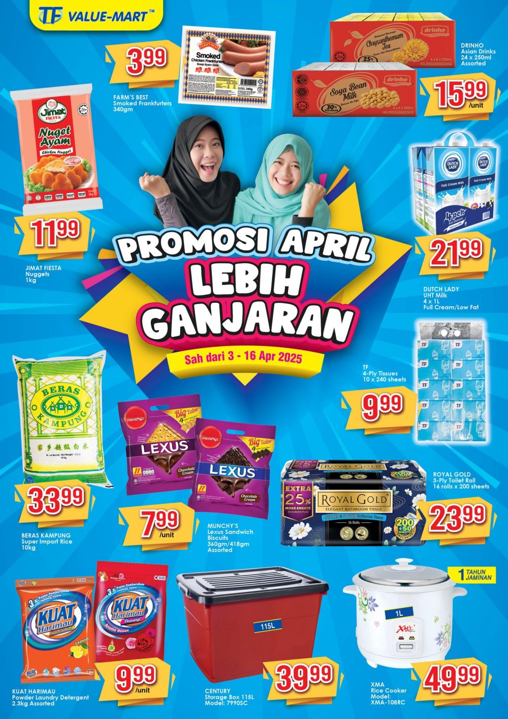 TF Value-Mart Promotion Catalogue (3-16 April 2025)