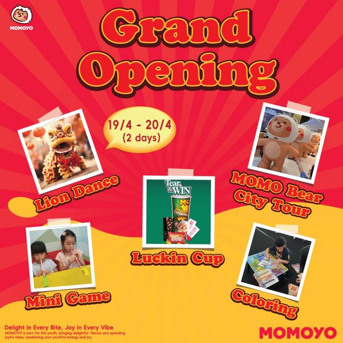 Momoyo Ampang Grand Opening: Fun Activities & Celebration (19-20 April