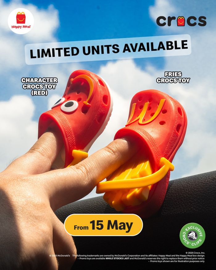 McDonald's Happy Meal Crocs™ Toys Malaysia (15-21 May 2025) | Collect Yours Now! McDonald's Happy Meal Crocs™ Toys Malaysia (15-21 May 2025) | Collect Yours Now!