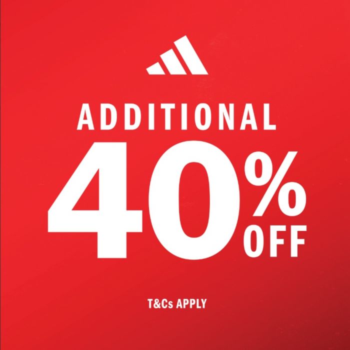 Adidas Sale at Johor Premium Outlets: Additional 40% OFF (16-18 May 2025) Adidas Sale at Johor Premium Outlets: Additional 40% OFF (16-18 May 2025)