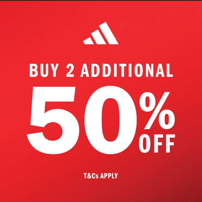 Adidas Sale Genting Highlands Premium Outlets: Additional 50% OFF with 2 Items Purchase! (29 May - 2 June 2025) Adidas Sale Genting Highlands Premium Outlets: Additional 50% OFF with 2 Items Purchase! (29 May - 2 June 2025)
