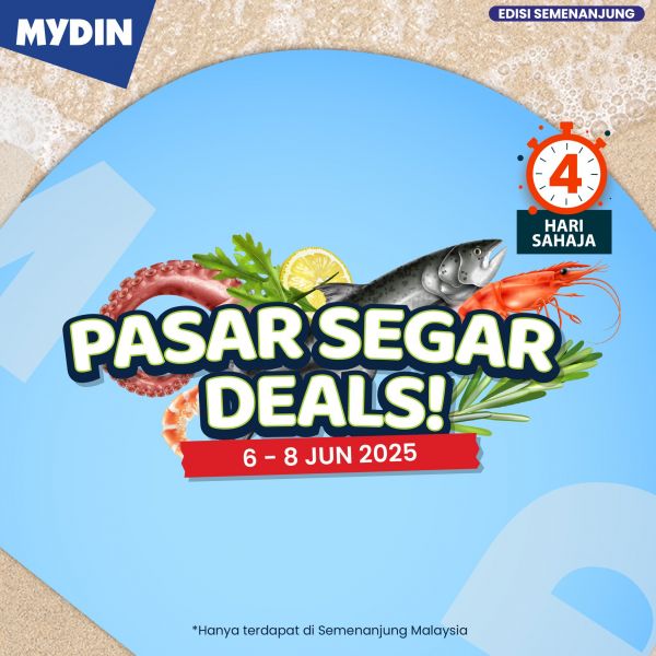 MYDIN Promotion: Fresh Deals (6-8 June 2025) MYDIN Promotion: Fresh Deals (6-8 June 2025)